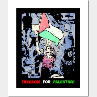 Freedom For Palestine Posters and Art